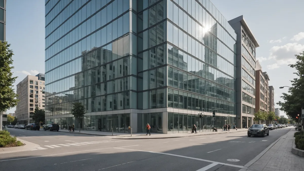 Colorado commercial permit documents on desk